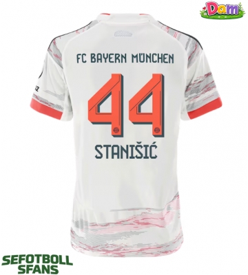 Bayern Munich Josip Stanisic #44 Bortatröja Kvinnor 2025-26 Kortärmad